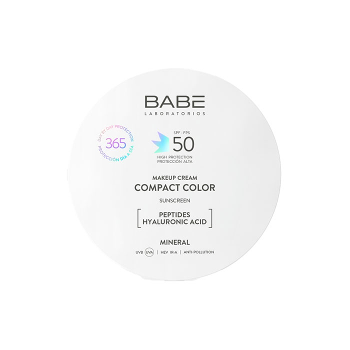 Babé Fotoprotector Mineral Makeup Cream Compact Color Spf50 10g