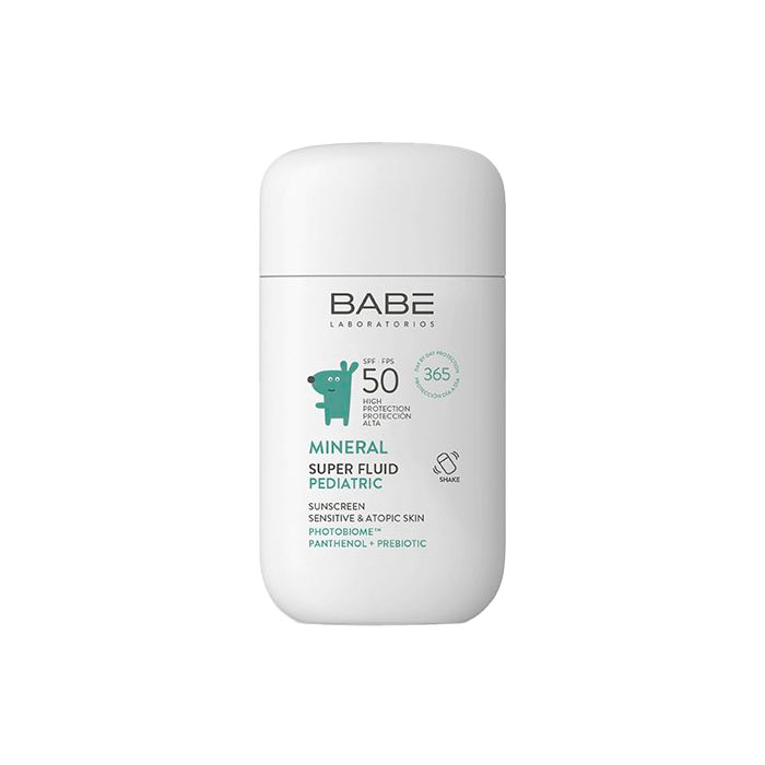 Babé Mineral Super Fluid Pediátrico Fotoprotector Spf50 50ml