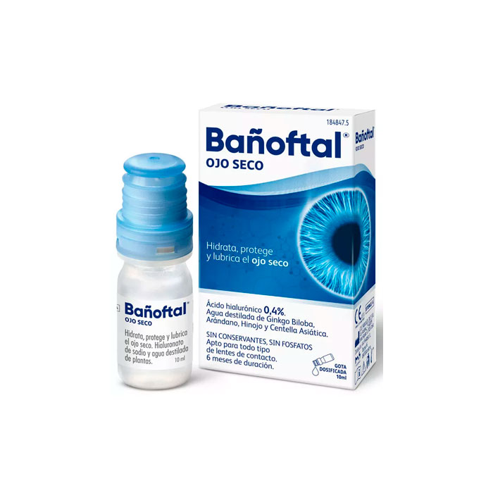 Bañoftal Multidosis Ojo Seco 0,4% 10 ml