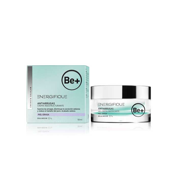 Be+ Energifique Antiarrugas Gel Crema Matificante Piel Grasa 50ml