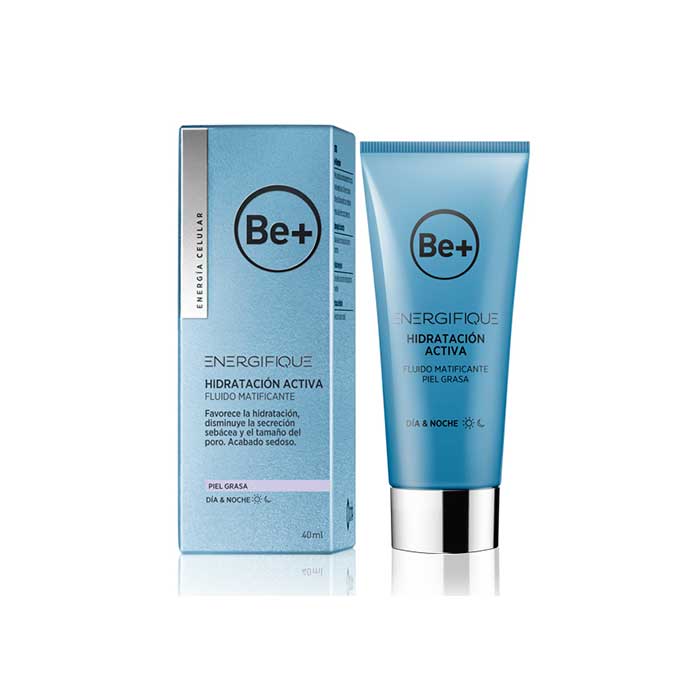 Be+ Energifique Fluido Matificante Piel Grasa 40ml