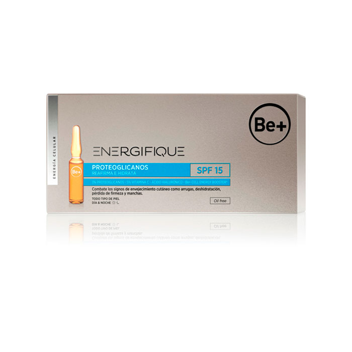 Be+ Energifique Proteoglicanos Oil Free Spf15 30 Ampollas