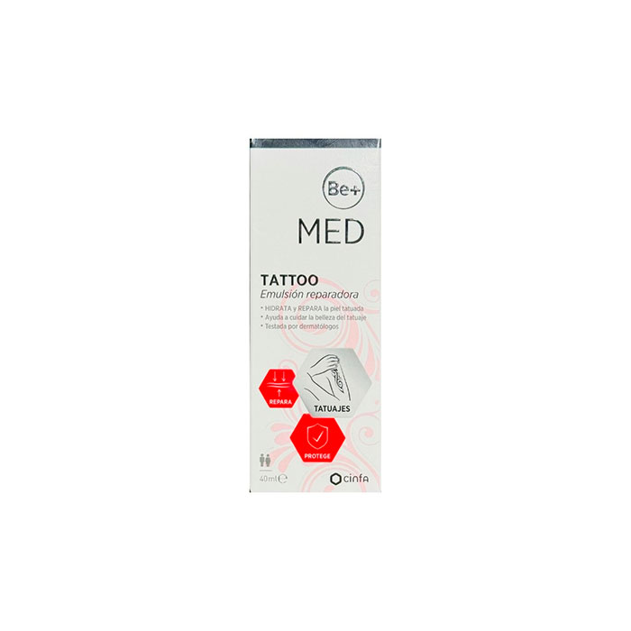 Be+ Med Tattoo Emulsión Reparadora 40ml