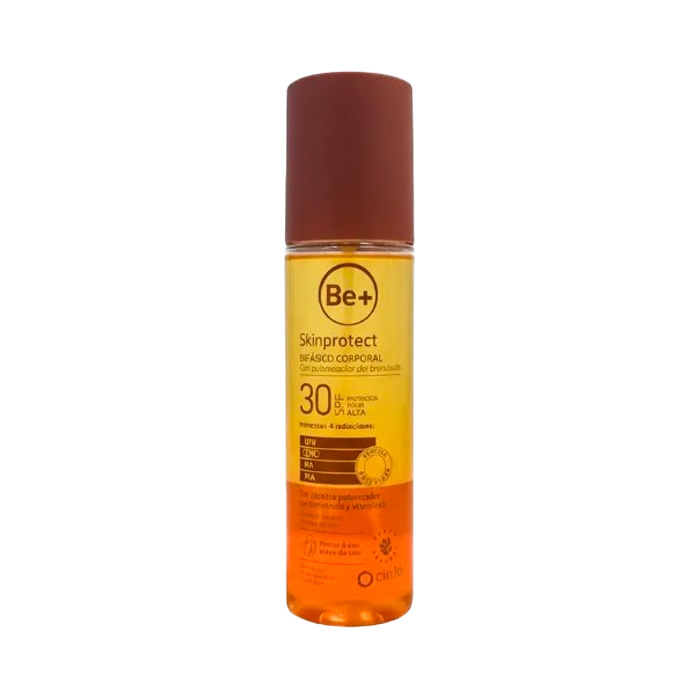 Be+ Skin Protect Bifásico Corporal Spf30 200ml