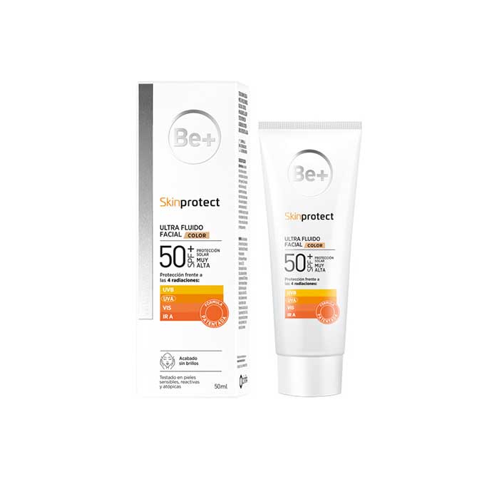 Be+ Skin Protect Ultra Fluido Facial Color Spf50+ 50 ml
