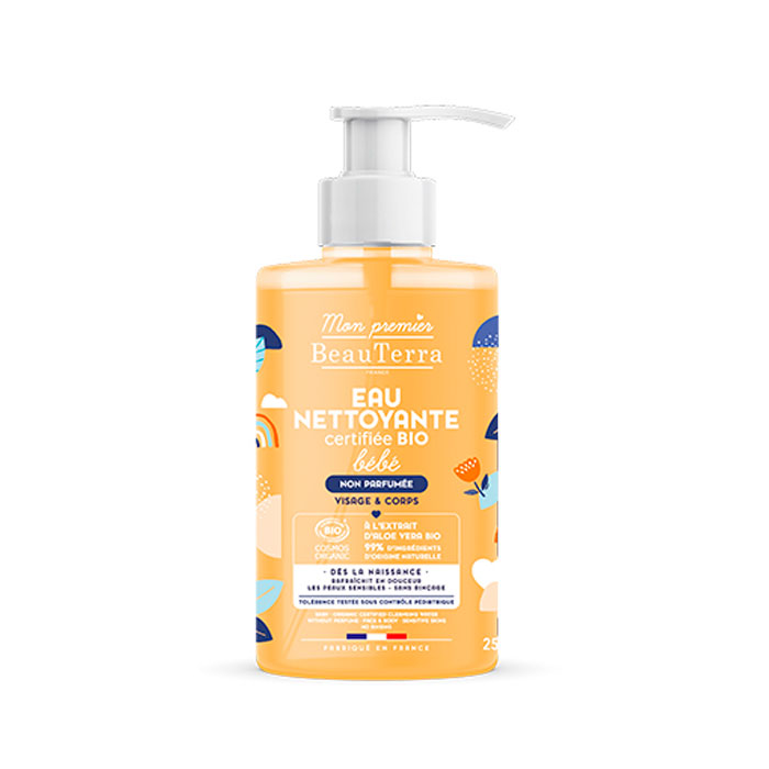 Beauterra Bebé Agua de Limpieza Sin Perfume 750ml