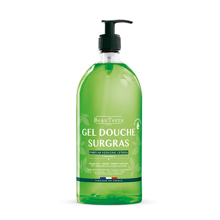Beauterra Gel de Ducha Ultra Rico Perfume Verbena-limón 1l