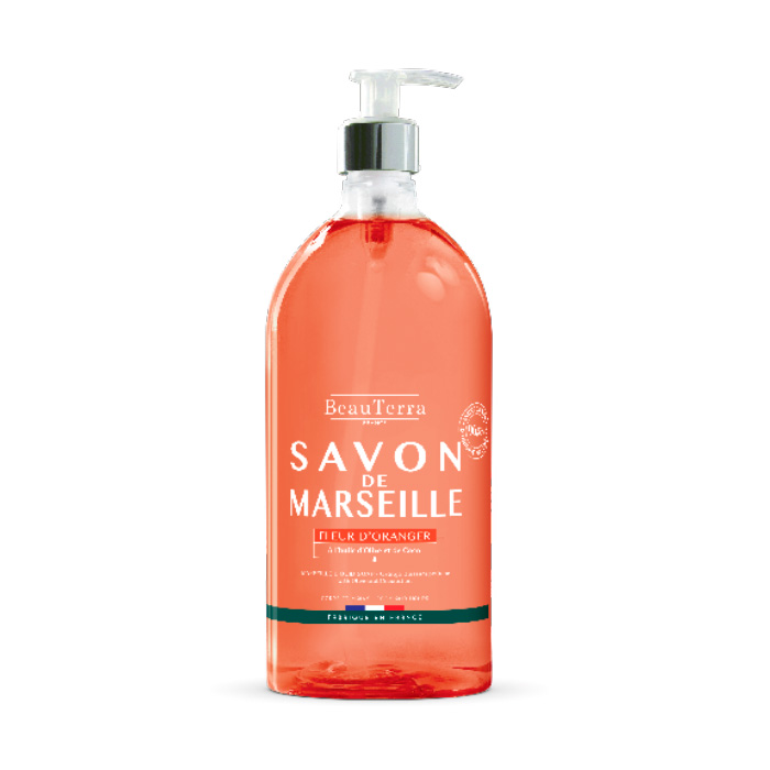 Beauterra Jabón de Marsella Flor de Naranjo 1l