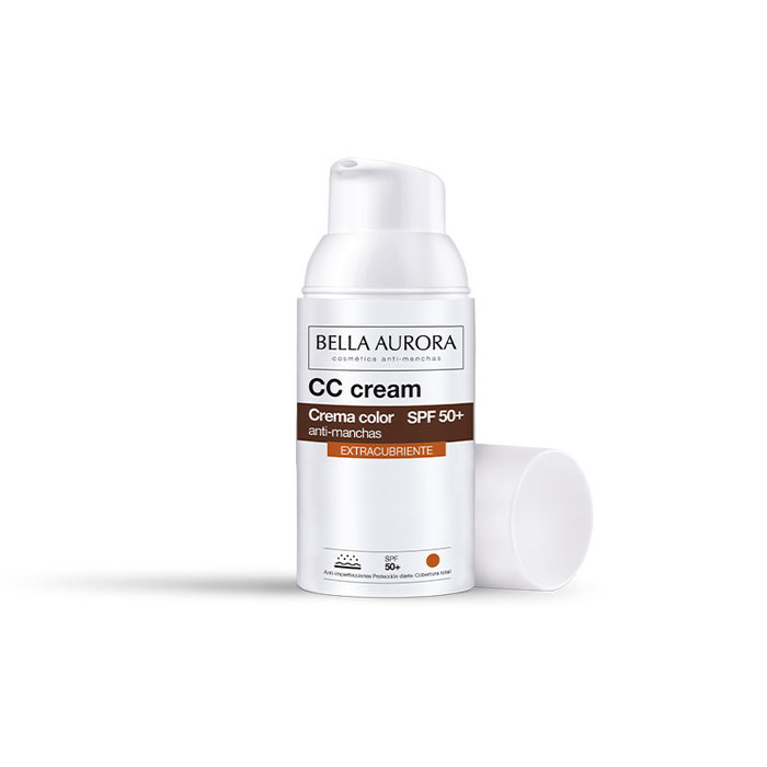 Bella Aurora Cc Cream Crema Color Antimanchas Spf50+ Extracubriente 30ml