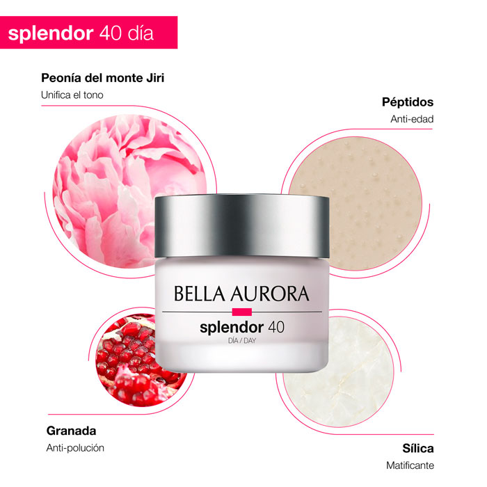 Bella Aurora Splendor40 Crema Multiperfeccionadora Día Piel Mixta Grasa 50ml