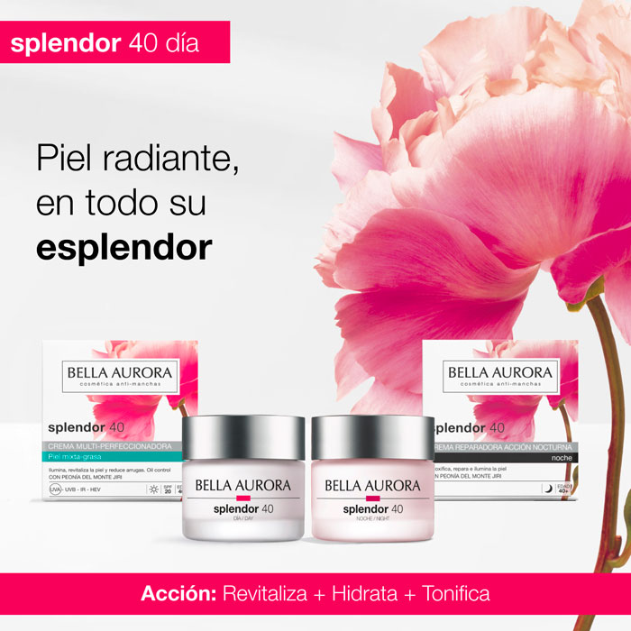 Bella Aurora Splendor40 Crema Multiperfeccionadora Día Piel Mixta Grasa 50ml