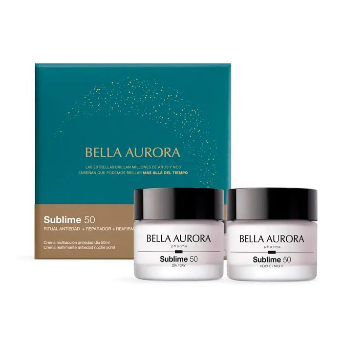 Bella Aurora Sublime 50 Pack Crema Multiacción Día 50ml + Crema Reafirmante Noche 50ml