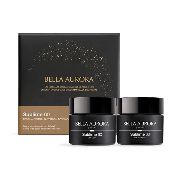Bella Aurora Sublime 60 Pack Crema Intensiva Día 50ml + Crema Renovadora Noche 50ml