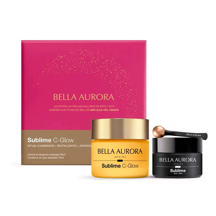 Bella Aurora Sublime C-glow Pack Crema Iluminadora Día 50ml + Contorno de Ojos 15ml