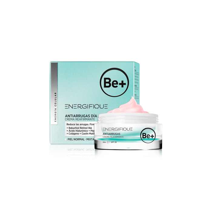 Be+ Energifique Antiarrugas Día Crema Reafirmante Piel Normal Mixta 50ml