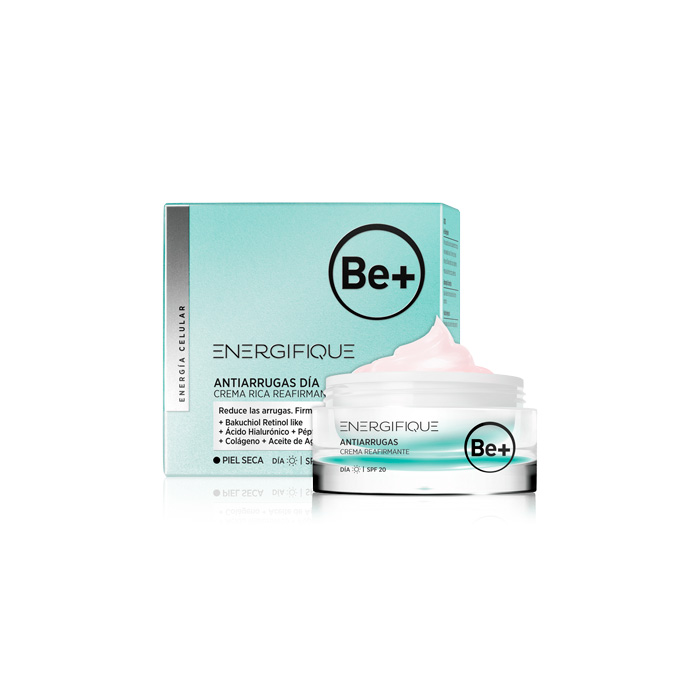 Be+ Energifique Antiarrugas Día Crema Rica Reafirmante Piel Seca 50ml