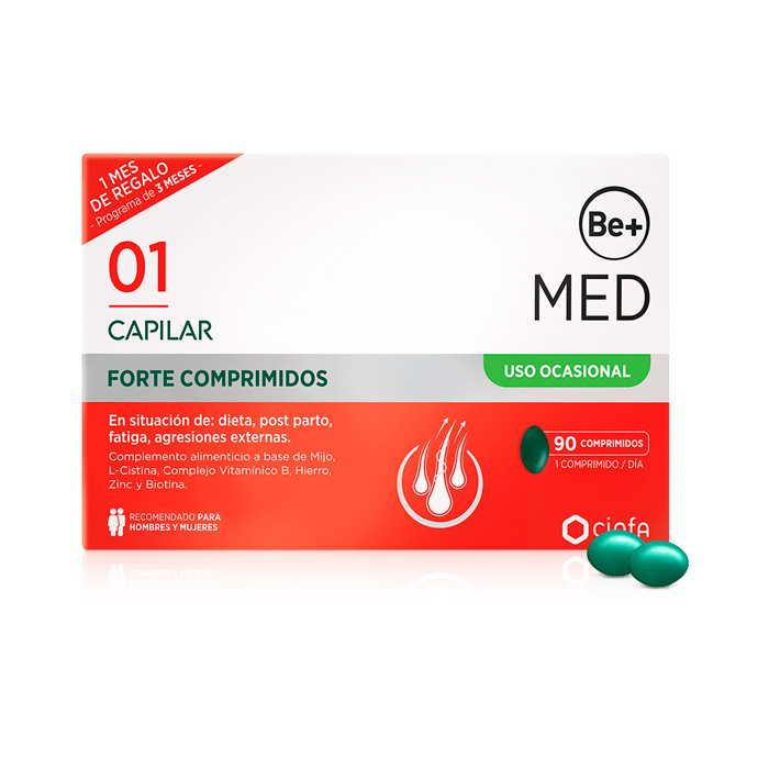 Be+ Capilar Uso Ocasional Forte 90 Comprimidos