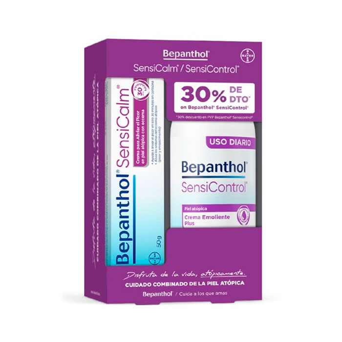 Bepanthol Pack Sensicalm Crema 50g + Sensicontrol Crema Emoliente 400ml