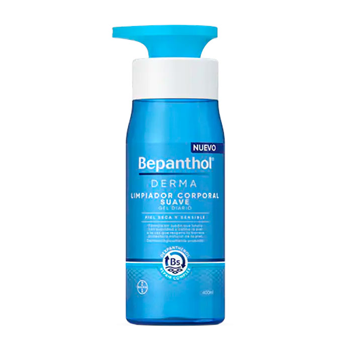 Bepanthol Derma Limpiador Corporal Suave Gel Diario 400ml