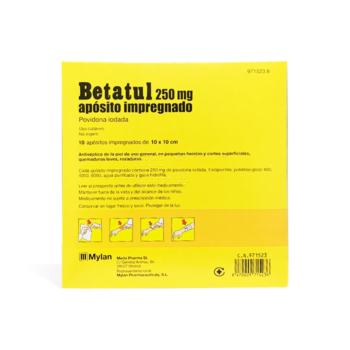 Betatul 10x10cm 10 Apositos