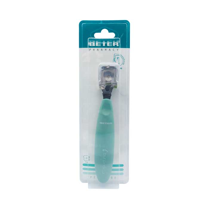 Beter Cortacallos con Bisagra Pur Pedicur Azul