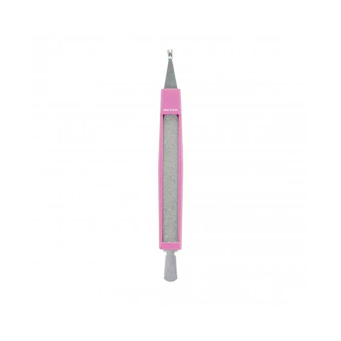 Beter Cortacutículas con Empujapieles y Lima Lila