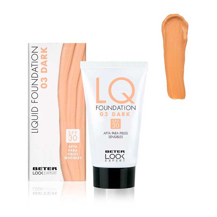 Beter Look Expert Liquid Foundation 03 Dark Spf30 30ml