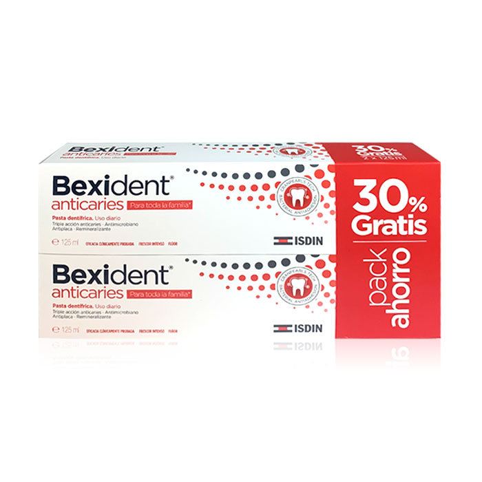 Bexident Anticaries Pasta Duplo 125ml + 125ml