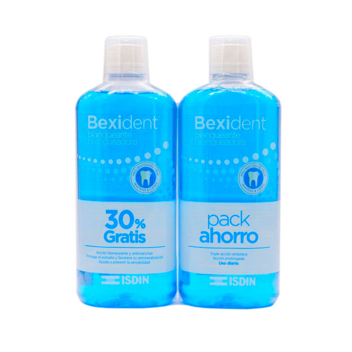 Bexident Blanqueante Colutorio Duplo 500ml + 500ml