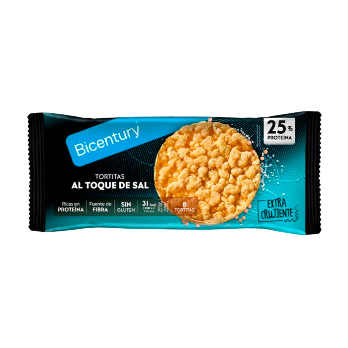 Bicentury Tortitas al Toque de Sal 8 Uds