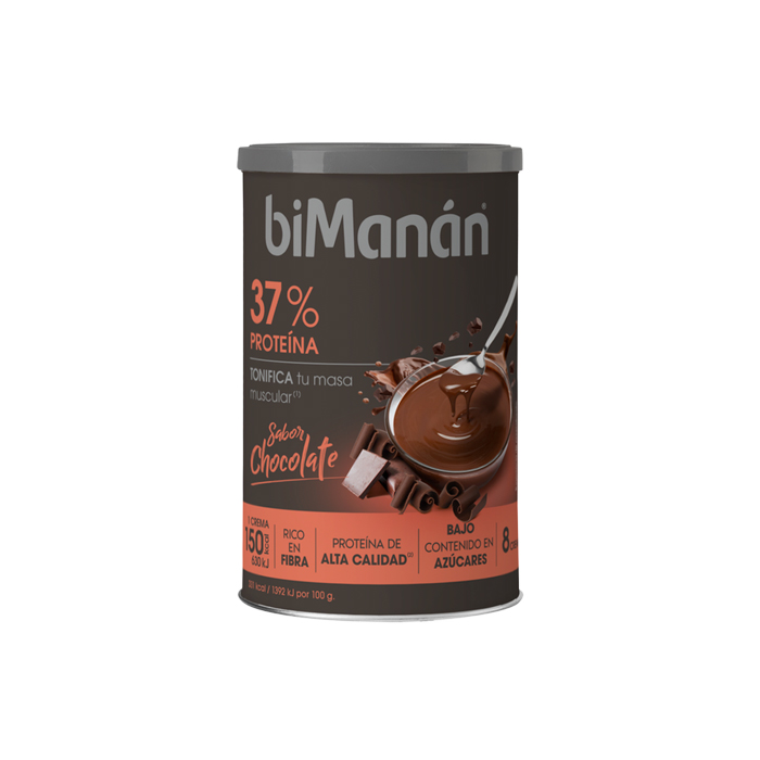 Bimanán Crema de Proteína Sabor Chocolate 360g