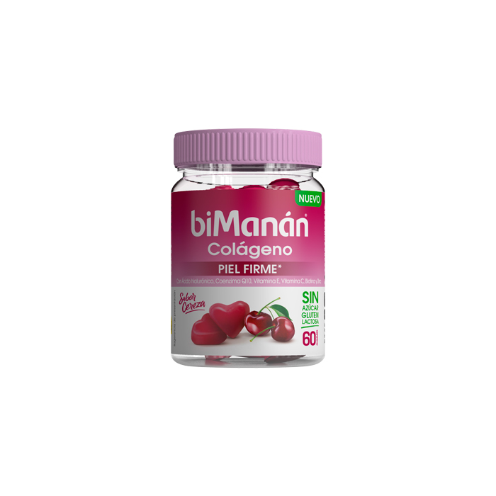 Bimanán Gummies con Colágeno Piel Firme 60 Gominolas