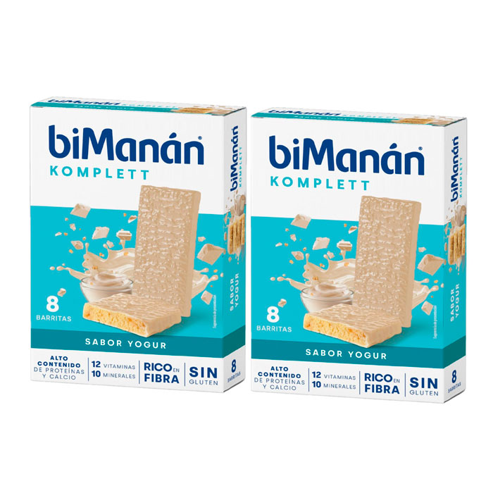 Bimanan Komplett Barritas Yogur Duplo 8+8 Barritas