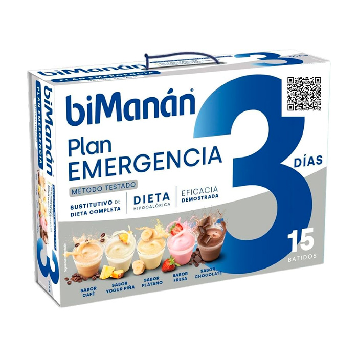 Bimanan Plan Emergencia 3 Días 15 Batidos