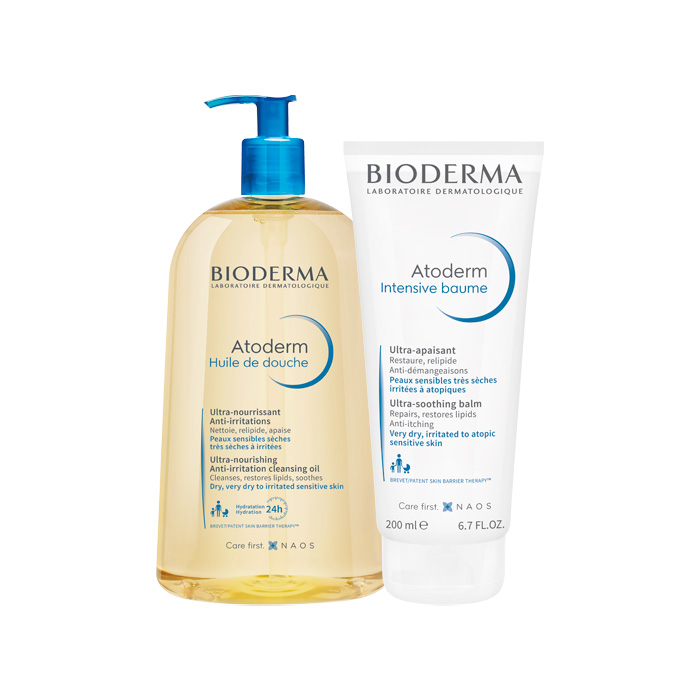 Bioderma Atoderm Aceite de Ducha 500ml + Atoderm Intensive Baume 200ml