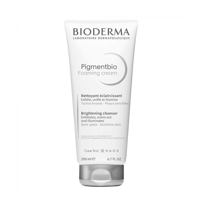 Bioderma Pigmentbio Foaming Cream Exfoliante Iluminador 200ml