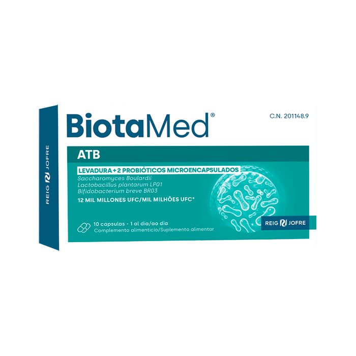Biotamed Atb 10 Cápsulas