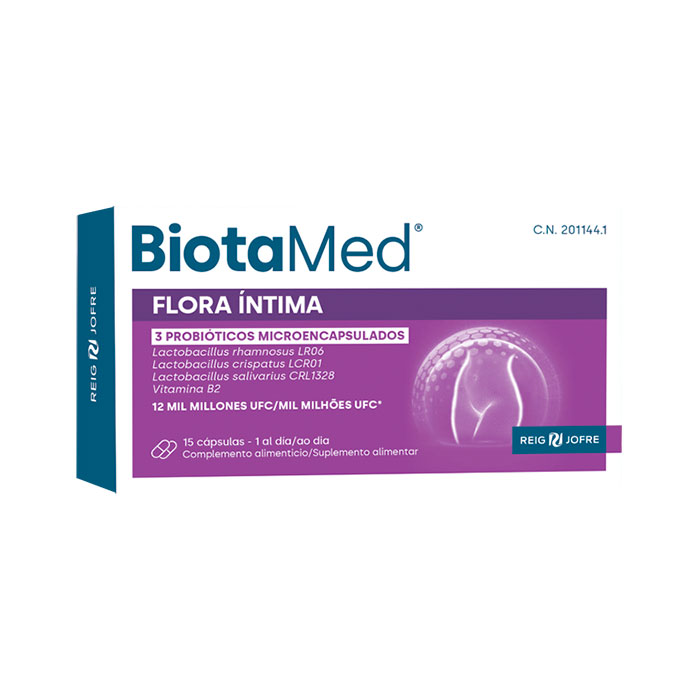 Biotamed Flora Íntima 15 Cápsulas