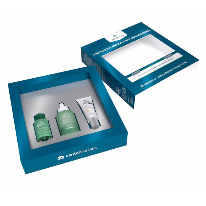 Biretix Protocolo 1as Arrugas y Anti-imperfecciones Double Correction Sérum 30 ml + Regalo Oil Control Solution 15ml + Regalo Heliocare 360º Acnimat 15ml