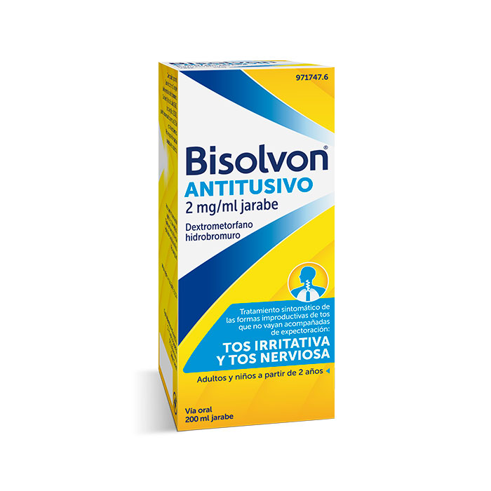 Bisolvon Antitusivo 2mg/ml Jarabe 200ml
