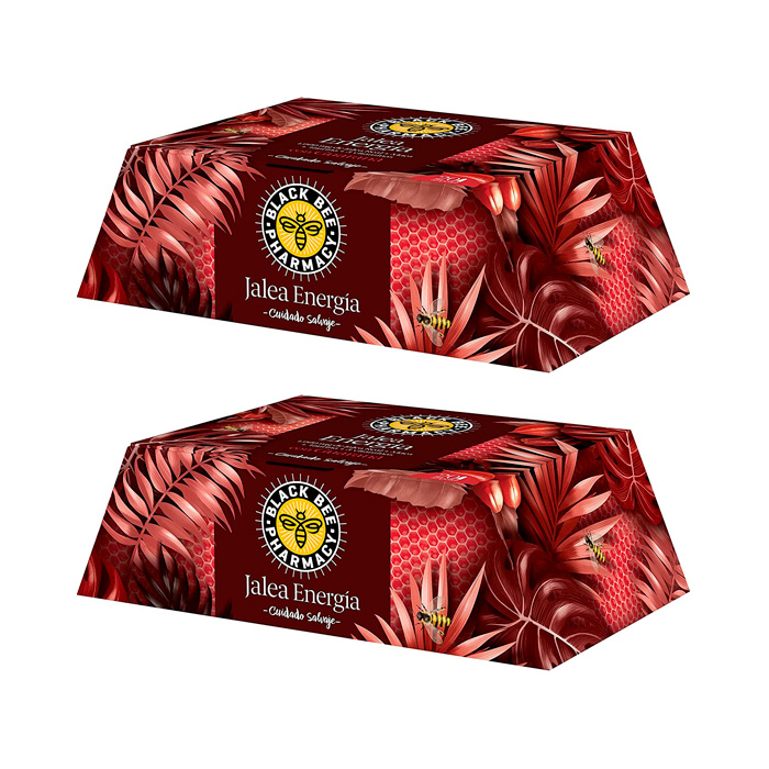 Black Bee Jalea Real Energía Duplo 20 + 20 Ampollas