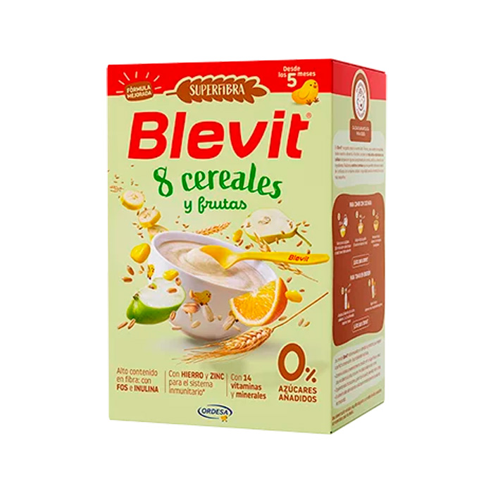 Blevit Superfibra 8 Cereales y Frutas 500g