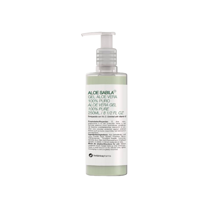 Botánica Pharma Aloe Sábila Gel 100% 250ml
