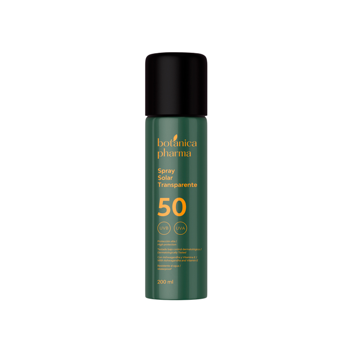 Botánica Pharma Spray Solar Transparente Spf50 200ml