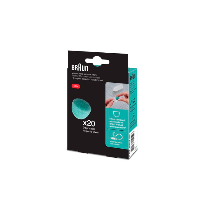 Braun Recambios Aspirador Nasal Manual 20 Unidades