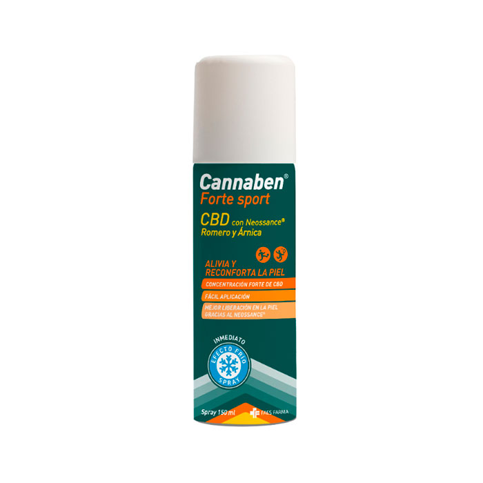 Cannaben Forte Sport Cbd Spray Efecto Frío 150ml