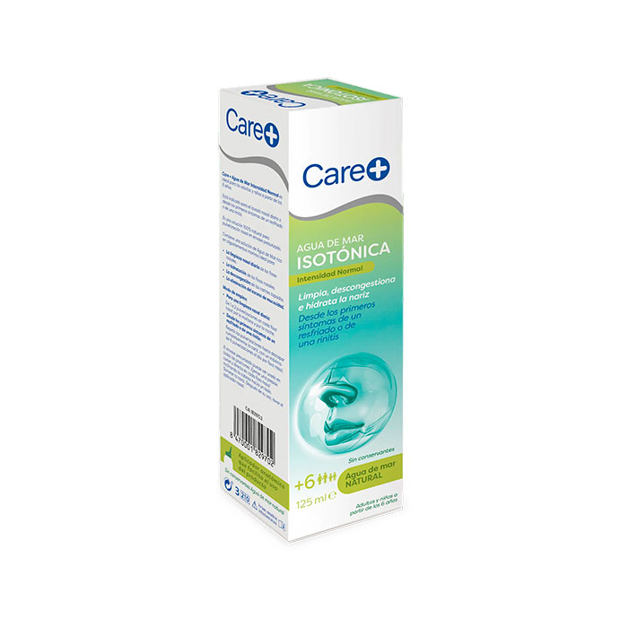 Care+ Agua de Mar Isotónica Intensidad Normal 125ml