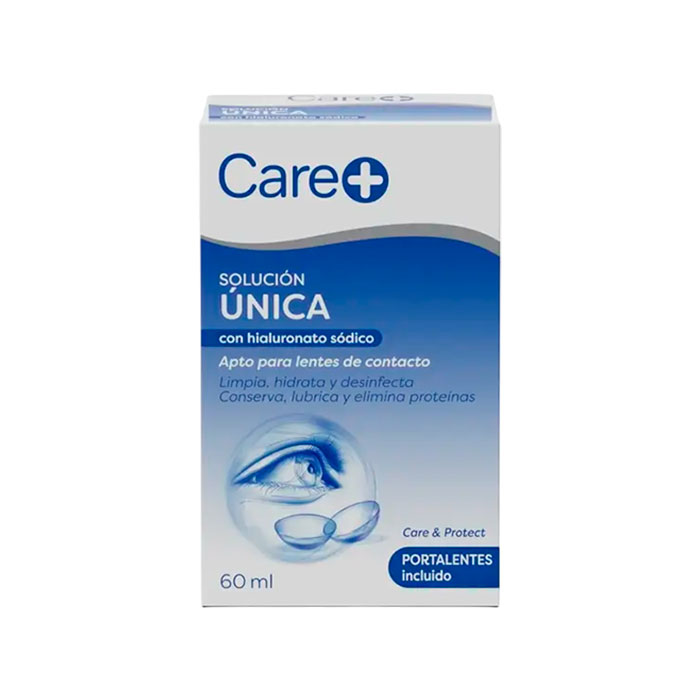 Care+ Solución Única con Hialuronato Sódico 60ml