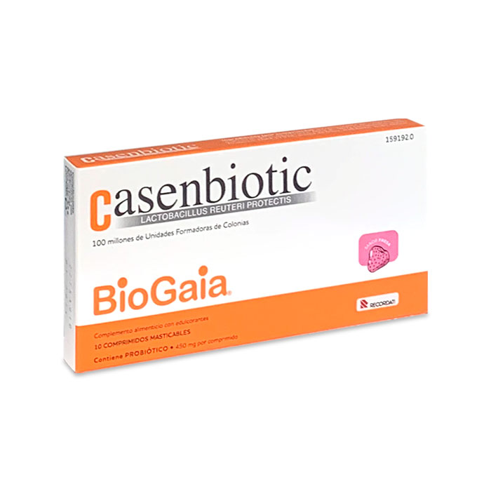 Casenbiotic Fresa 10 Comprimidos