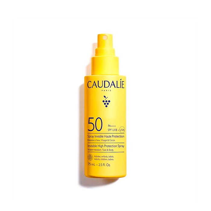 Caudalie Protección Solar Spray Invisible de Alta Protección Spf50 75ml